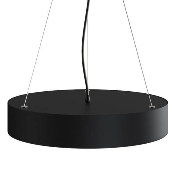 Wisząca lampa z czujnikiem ruchowo-zmierzchowym Cleo 137623600257 czarny