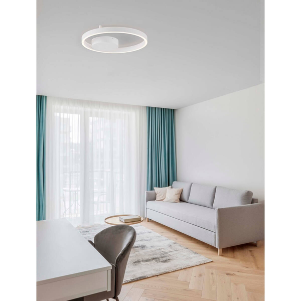 Lampa sufitowa okrągła SULLANA LE44869 LED 40W 3000K ring biała
