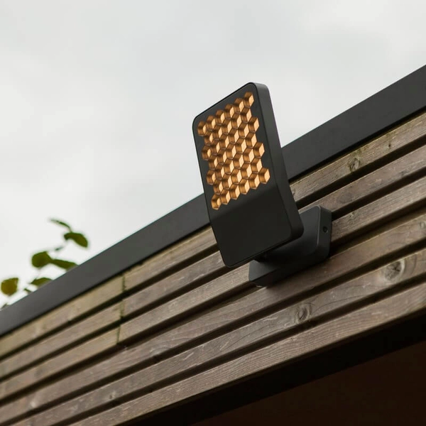 Regulowana lampa elewacyjna ATLANTIS 7801605118 LED 13,7W 3000K IP54 szara