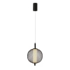 Loftowa lampa wisząca Puma 31-35332 LED 10W 3000K ażurowa kula czarny