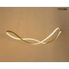 Wisząca lampa WAVES złota MSE1501100593 1xLED 34W 3000K metalowa