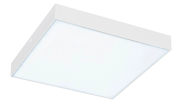 Plafon LAMPA łazienkowa TARTU 7896 Rabalux kwadratowa OPRAWA sufitowa LED 24W 2800K - 6000K plafoniera metalowa IP44 biała