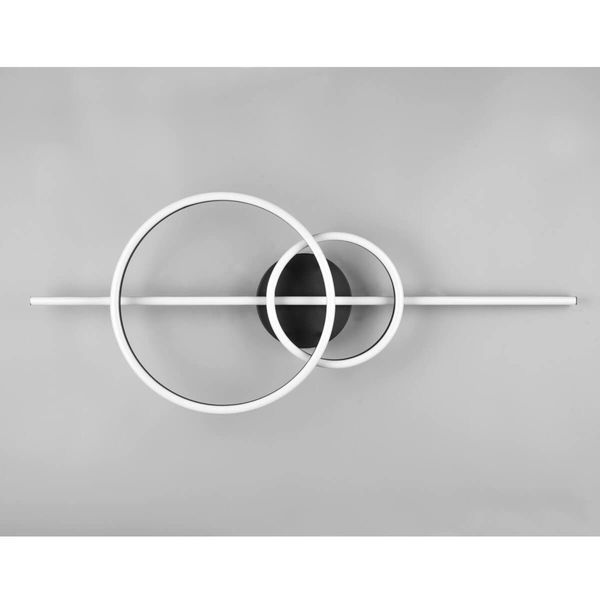 Okrągła lampa sufitowa pilot MONTILLA 643010332 LED 54W 2700-6000K czarny