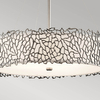 Wisząca lampa okrągła Silver Coral KL-SILVER-CORAL-P-B Kichler srebrny