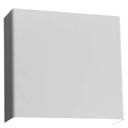 Kinkiet LAMPA ścienna KITAMI 7447 Shilo metalowa OPRAWA przyścienna prostokątna biała