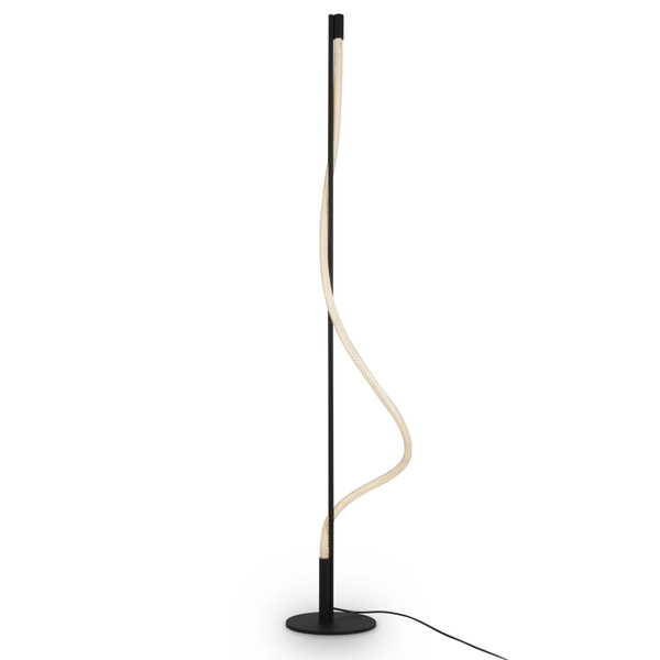Lampa podłogowa Rosa MOD166FL-L15B3K LED 15W sznur czarna