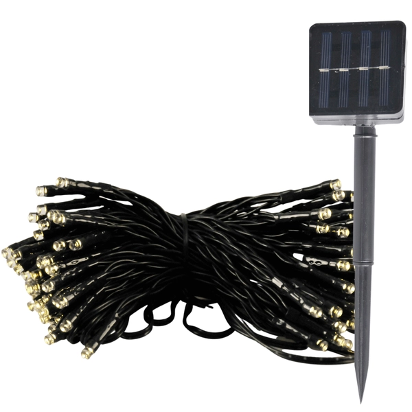 Zewnętrzna girlanda solarna SHINE 316745 LED 3000K IP44 przezroczysty