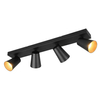 Regulowana lampa sufitowa Sharp 817100432 tuba punktowa do salonu czarna