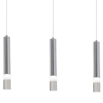 LAMPA wisząca ICE ML322 Milagro zwis OPRAWA listwa sufitowa LED 15W 4000K tuby sople chrom