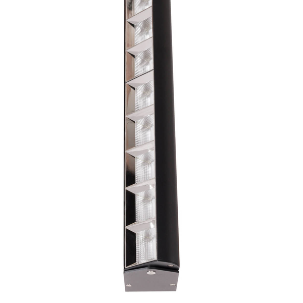 Podłużna lampa sufitowa na przedpokój FLEX C0258 Maxlight LED 30W 3000K czarny