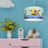 Abażurowa lampa wisząca MINIMINI MLP6800 Milagro dziecięcia ryba multikolor