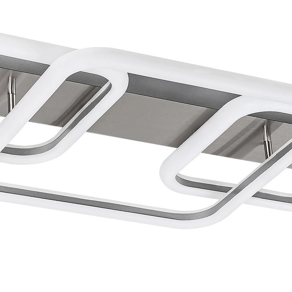 Pokojowy plafon nowoczesny Fandral LED 42W 4000K nad łóżko satyna