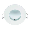 Okrągła lampa sufitowa Speculo 79978 Saxby IP65 downlight metalowa biała