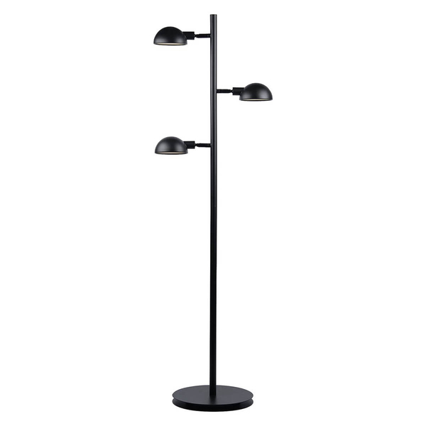 Podłogowa lampa z wtyczką Nomi 2220194003 do salonu czarny