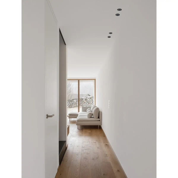 Lampa podtynkowa sufitowa ARAMIEL LE65108 LED 13W 2700K złota biała