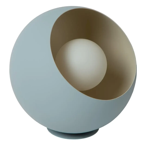 Stołowa lampka kulista Doredos 51500/20/68 Lucide z wtyczką niebieska