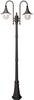 Lampa ogrodowa zewnętrzna Boston K-8132 CZARNY latarnia czarna