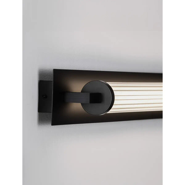 Kinkiet ścienny nad lustro FELORNA LE45687 LED 16W 3000K IP44 czarny