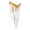 Ścienna lampa glamour Vivien QN-VIVIEN-1W-BG LED 12W 3000K złota