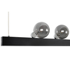 Wisząca lampa kulista Lineal MSE010100270 Moosee kule przydymione czarne