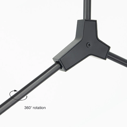 Modernistyczna LAMPA plafon 1962/4 BLACK-21QG Elem sufitowa OPRAWA szklana loft chemistry czarna mosiądz