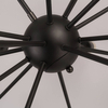 Lampa wisząca Retro LWS-18XE27 Abigali industrialna do salonu czarna