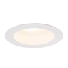 Wpust LAMPA sufitowa TOTTORI IL 7726 Shilo podtynkowa OPRAWA łazienkowa LED 10W 3000K do zabudowy IP44 biała fueva-c