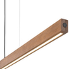 Zwisająca lampa Teo 1449 LED 13W 3000K belka listwa drewniana