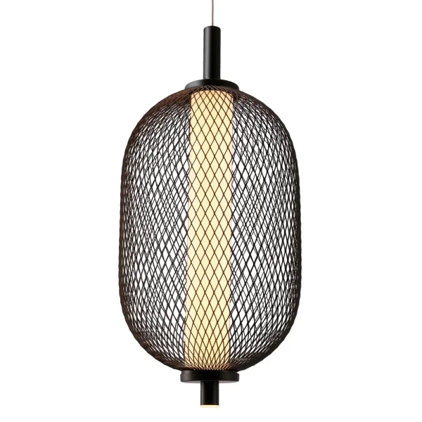Industrialna lampa wisząca Puma 31-35349 LED 10W 3000K owalna czarny