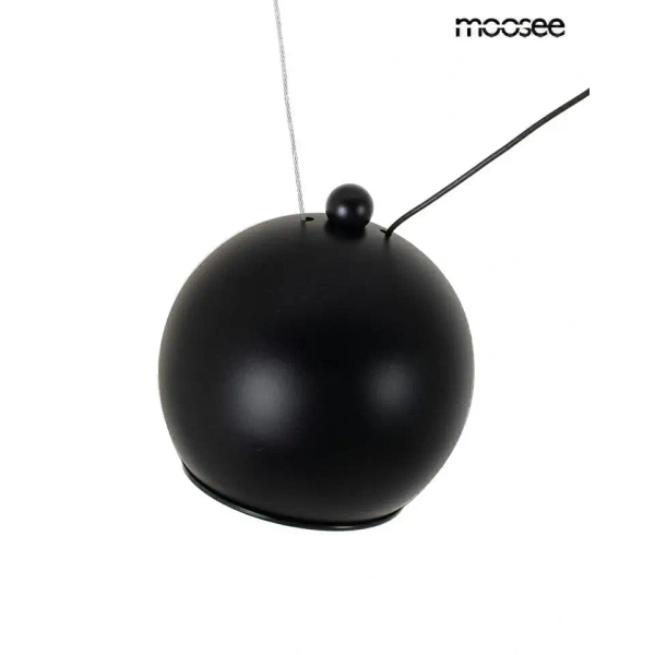 Czarna oprawa wisząca OCTO MSE1501100492 5xLED 17W 3000K pająk