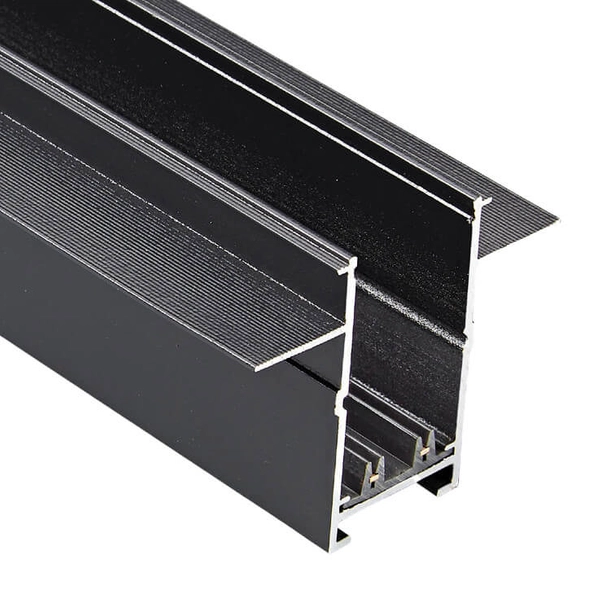 Szynoprewód metalowy jednofazowy Magnetic AZ5172 czarny