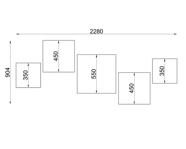 Plafon LAMPA sufitowa SL.0139 kwadratowa OPRAWA natynkowa czarna