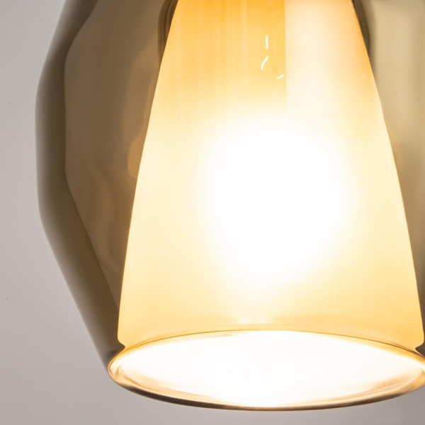 Salonowa lampa zwieszana Duality MOD271PL-01B7 Maytoni czarny złoty