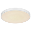 Minimalistyczna LAMPA sufitowa SONNY 41586-24 Globo okrągła LED 24W 2700K - 6000K do salonu srebrna