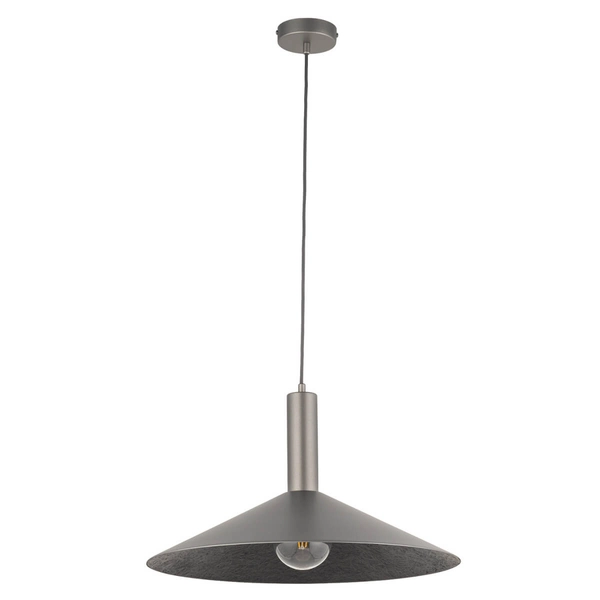 Lampa wisząca do kuchni Capri 41012 Sigma talerz srebrna