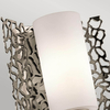 Kinkiet ścienny Silver Coral KL-SILVER-CORAL1 Kichler tuba srebrny