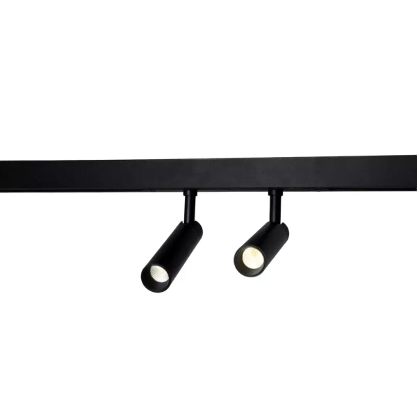 Podwójna szynowa lampa magnetyczna M0020D LED 10W 3000K tuby czarne