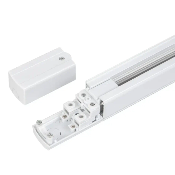 Trójobwodowy szynoprzewód prowadzący Track ML2134 z zasilaniem 2M biały