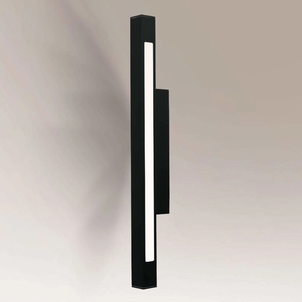 LAMPA ścienna OTARU 8087 Shilo metalowa OPRAWA listwa LED 28,4W 3000K kinkiet czarny