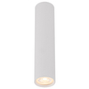 Podłużna lampa sufitowa Tune 10027 tubka do przedpokoju biała