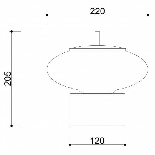 Kinkiet ścienny nad łóżko Torni TOB11000 minimalistyczny biały