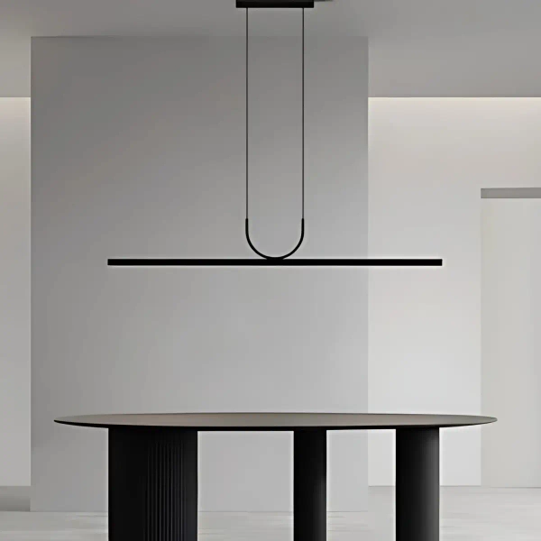 Liniowy żyrandol nad stół Persivald LWLN-PERSI LED 24W 3000K czarny