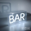 Stojąca lampa NEON-BAR 85026-16 Just Light LED 7,5W napis biały