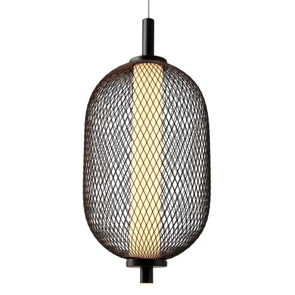 Industrialna lampa wisząca Puma 31-35349 LED 10W 3000K owalna czarny