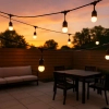 Klimatyczna girlanda do ogrodu Summer Time EKG2292 LED 6W 3000K IP44 czarny