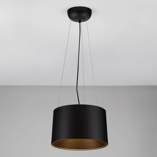 Wisząca lampa nad stół BAJO LE44266 LED 24W 3000K tuba czarna