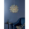 Wisząca lampa sypialniana Infinity 80123 Endon bańki chrom kolorowa