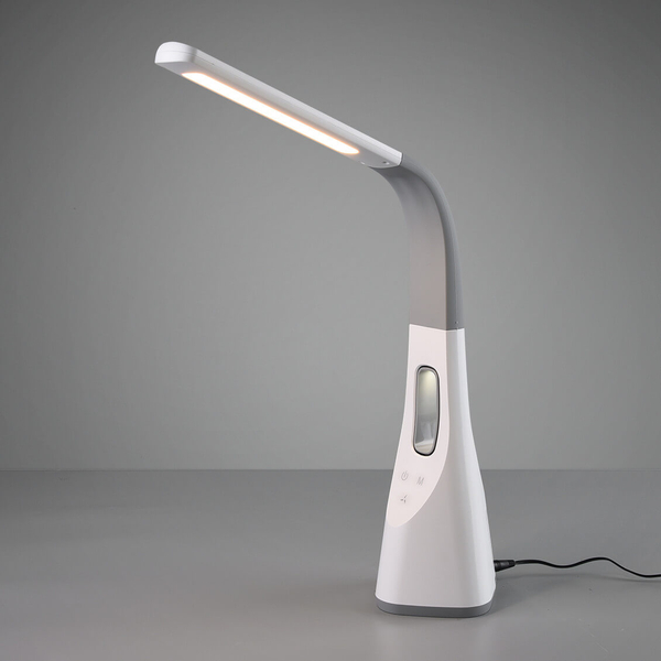 Biurkowa lampa dotykowa Vento R50381101 RL Light LED 5W 3000-5000K biała szara
