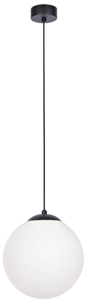 Wisząca lampa kulista Savoy K-4922 ball biała czarna