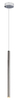 LAMPA wisząca ORGANIC P0172 Maxlight metalowa OPRAWA LED 1W 3000K zwis sopel chrom